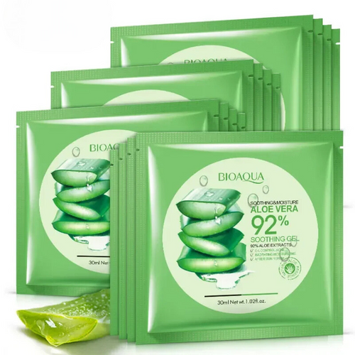 Máscara Facial de Colágeno com Aloe Vera
