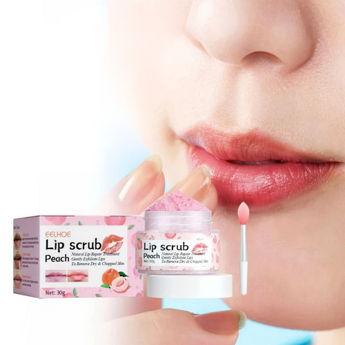 Creme Esfoliante Labial de Pêssego