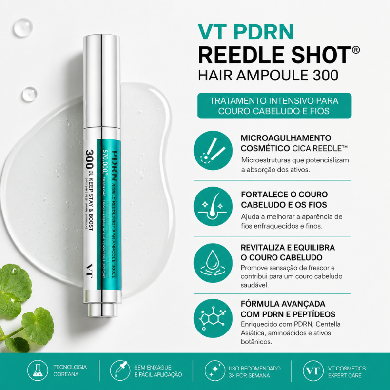 VT PDRN Reedle Shot Hair Ampoule 15ml