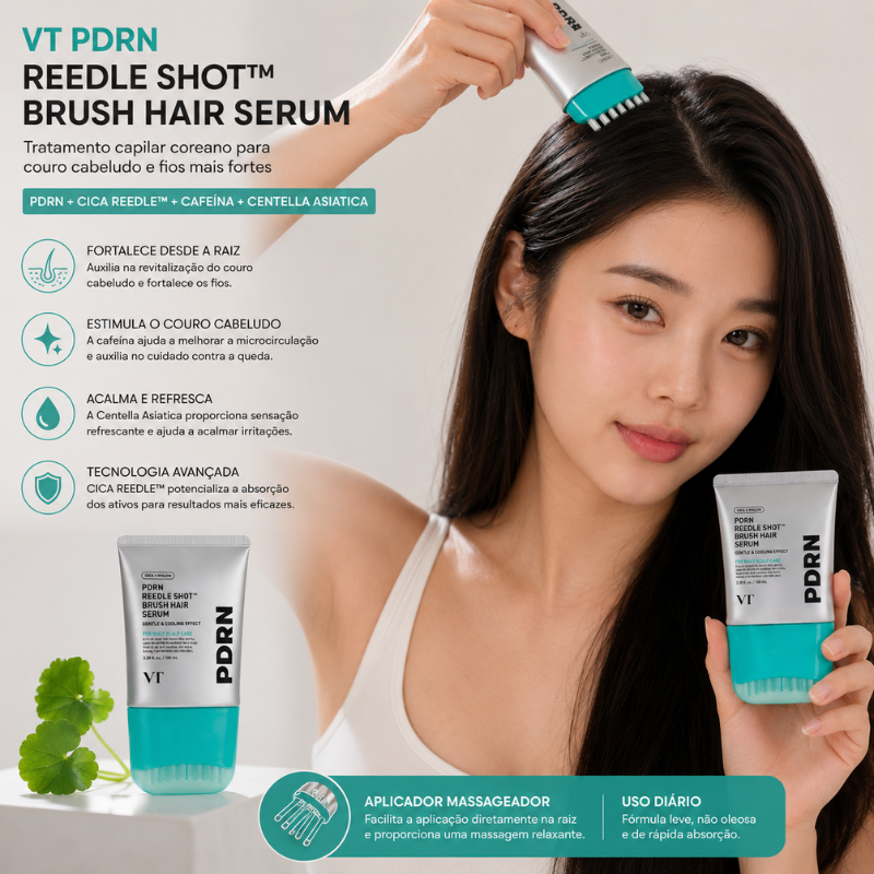 VT PDRN Reedle Shot Brush Hair Serum 100ml