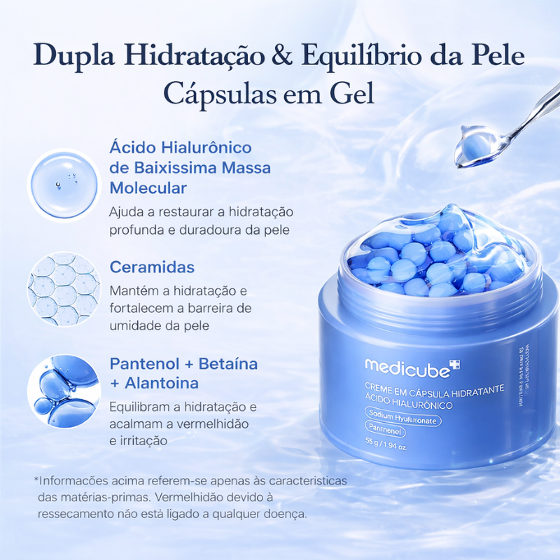 Medicube Cápsula Creme Hialurônico 55g