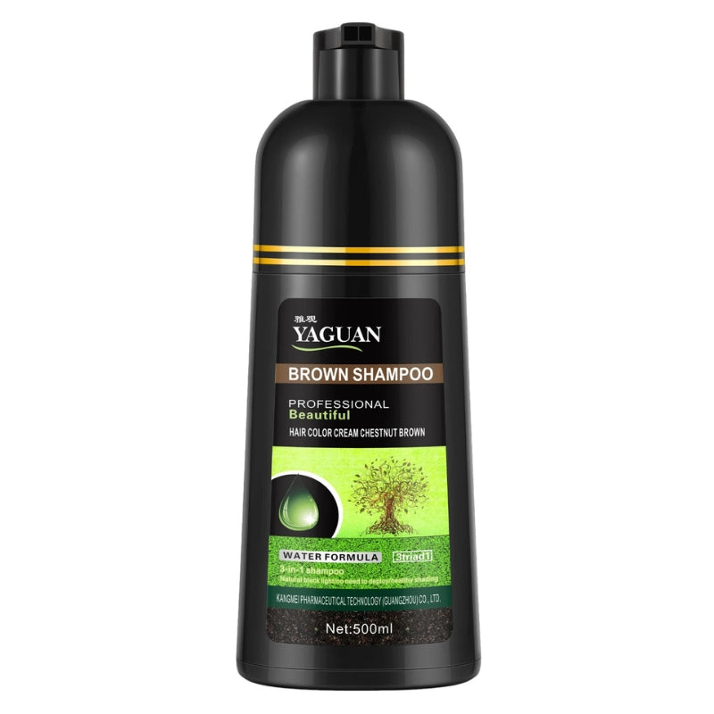 Shampoo Preto 3 em 1 – Coloração Instantânea e Natural (500ml)