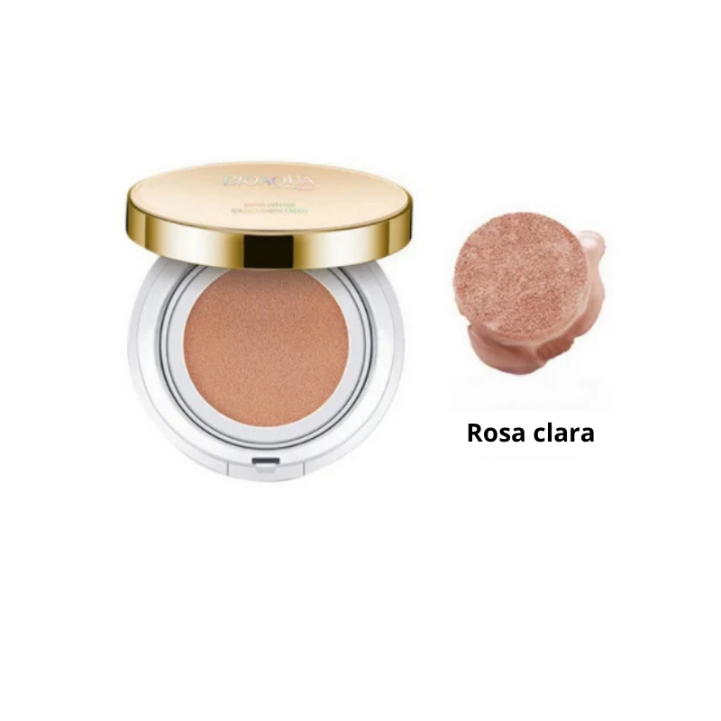 Base Cushion Clareadora BIOAQUA com Efeito BB Cream