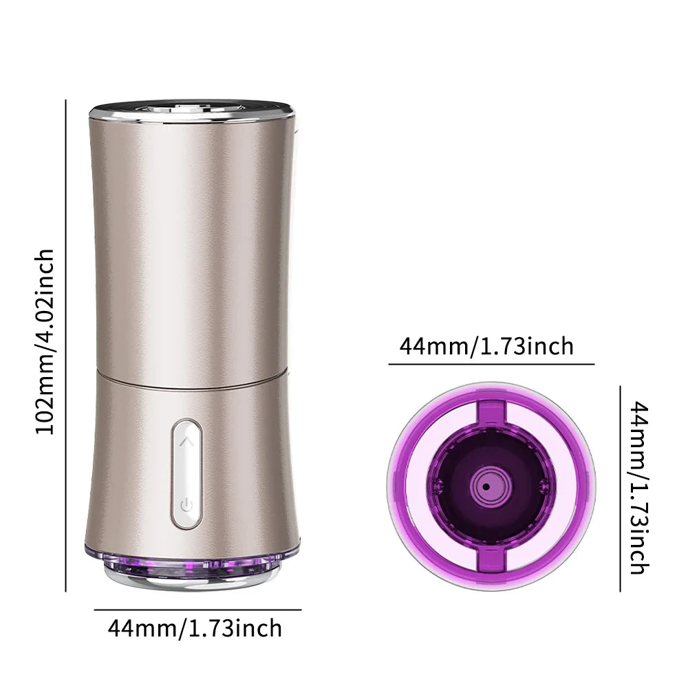 Use Nuvé VacuLift™ massageador facial 3 em 1 com vácuo, EMS e LED