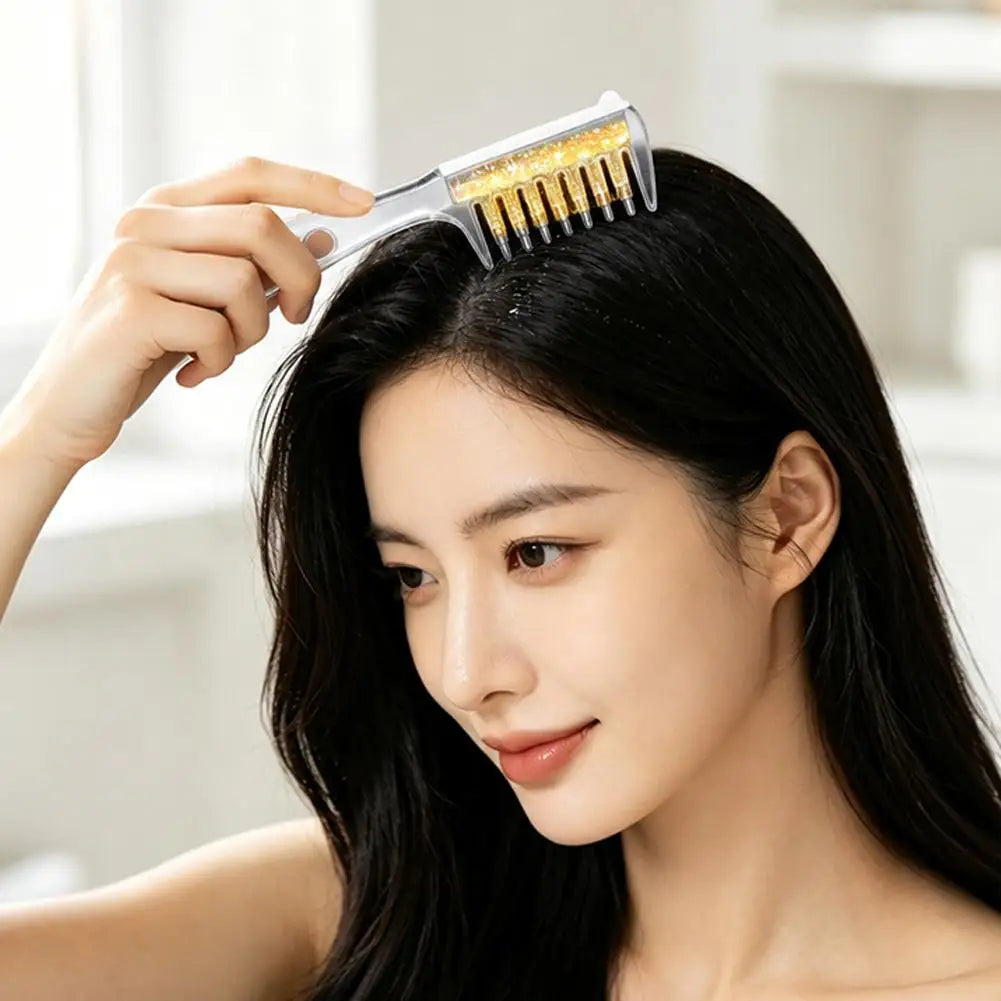 Use Nuvé ScalpFlow™ aplicador de sérum capilar