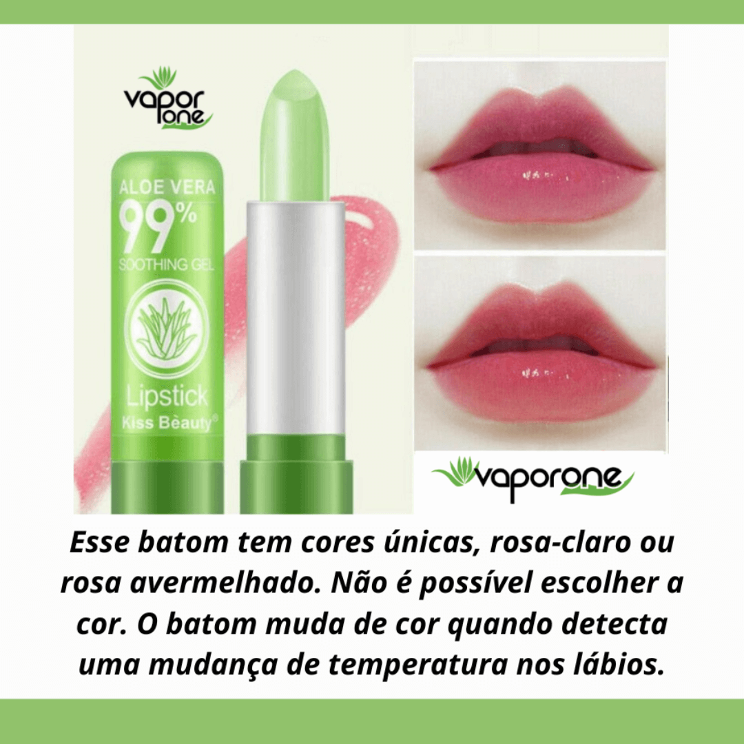 Batom One Hidratante de Aloe Vera – Kit 4 + Brinde