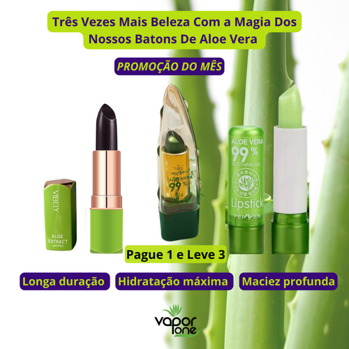 Kit de Batons de Aloe Vera