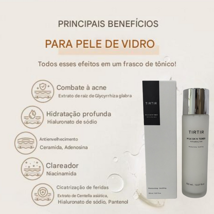 Tônico para Pele TIRTIR – Hidratação, Clareamento e Ação Calmante