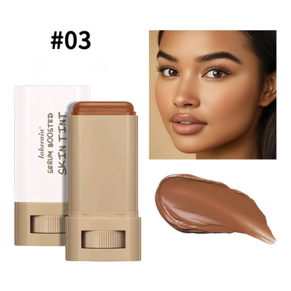 Base Stick Coreana de Colágeno – Efeito Natural Glow com Ácido Hialurônico