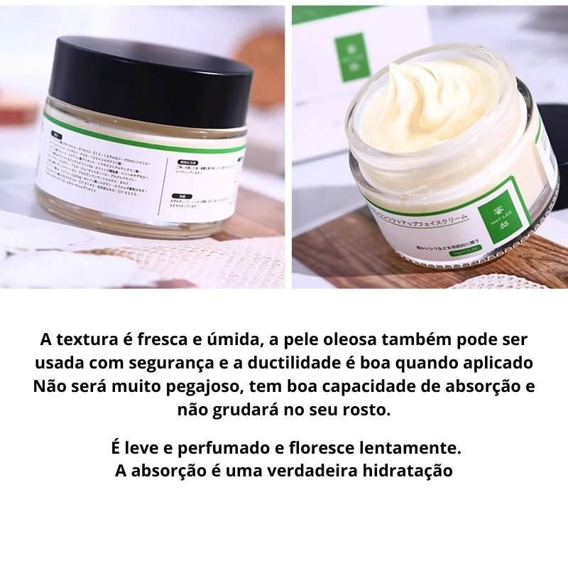 Creme Japonês de Seis Peptídeos