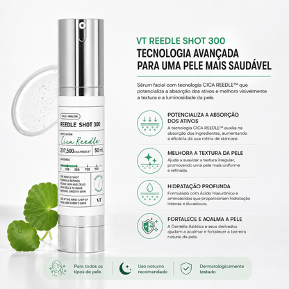 VT Reedle Shot 300 50ml – Efeito de Microagulhamento